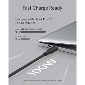 کابل Type C انکر مدل Powerline III A8553 طول 1.8 متر